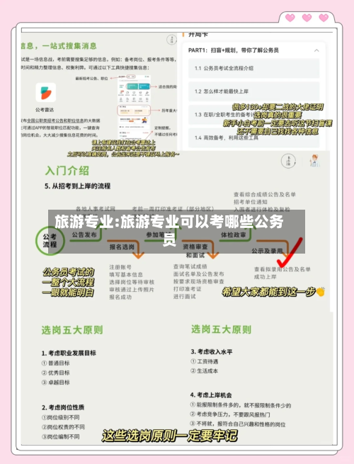 旅游专业:旅游专业可以考哪些公务员-第1张图片
