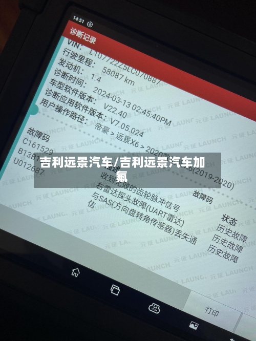 吉利远景汽车/吉利远景汽车加氟-第1张图片