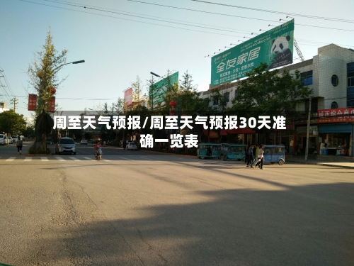 周至天气预报/周至天气预报30天准确一览表-第1张图片