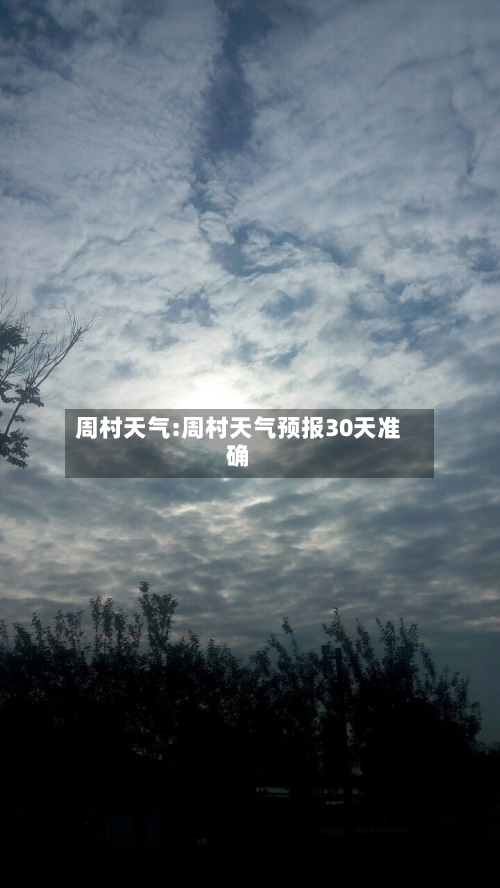 周村天气:周村天气预报30天准确-第1张图片