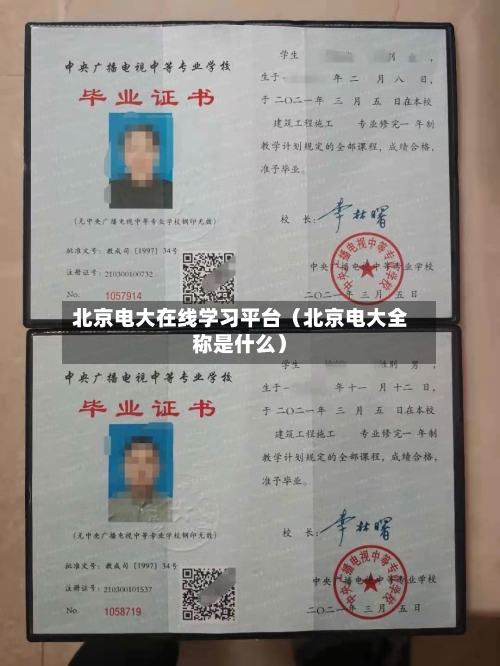 北京电大在线学习平台(北京电大全称是什么)-第1张图片