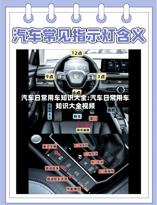 汽车日常用车知识大全:汽车日常用车知识大全视频-第1张图片