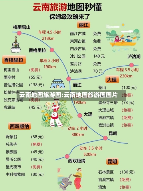 云南地图旅游图:云南地图旅游图图片-第1张图片