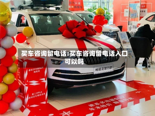 买车咨询留电话:买车咨询留电话入口可以吗-第1张图片
