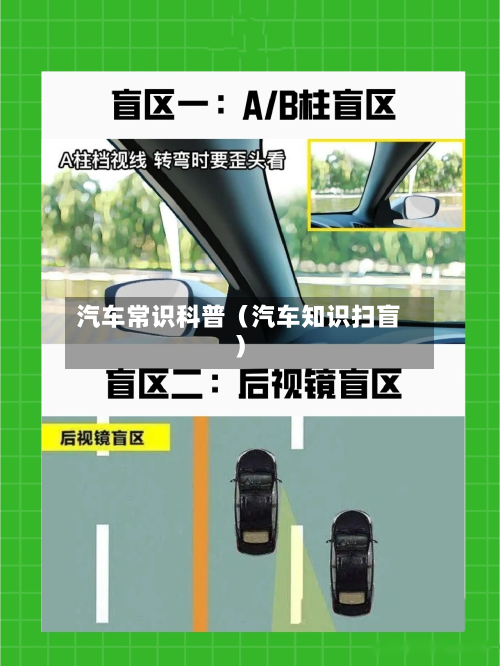 汽车常识科普(汽车知识扫盲)-第1张图片