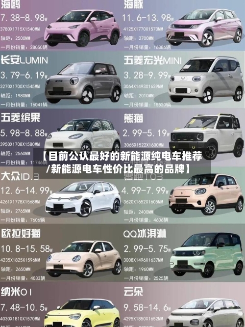 【目前公认最好的新能源纯电车推荐/新能源电车性价比最高的品牌】-第1张图片