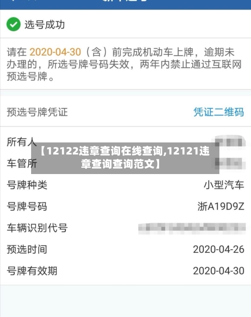 【12122违章查询在线查询,12121违章查询查询范文】-第1张图片