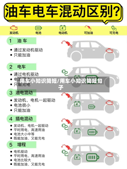 用车小知识简短/用车小知识简短句子-第1张图片