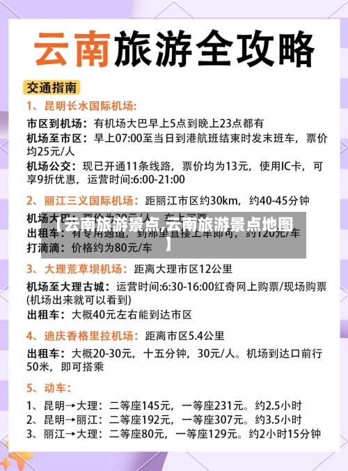 【云南旅游景点,云南旅游景点地图】-第1张图片