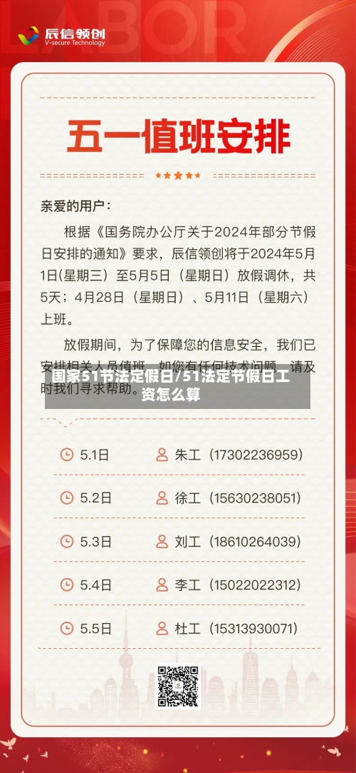 国家51节法定假日/51法定节假日工资怎么算-第1张图片
