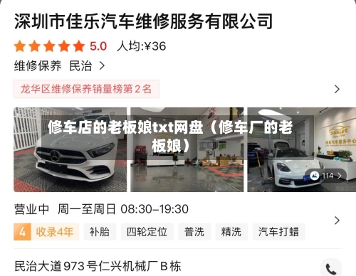 修车店的老板娘txt网盘（修车厂的老板娘）-第1张图片