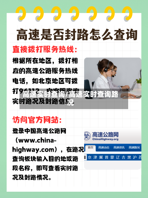 高速实时查询/高速实时查询路况-第1张图片